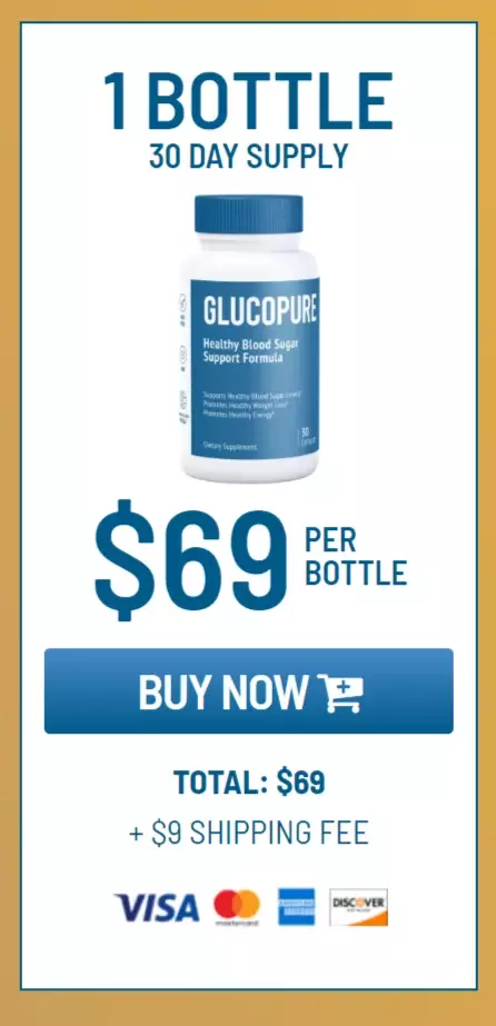 GlucoPure™ 1 bottle pricing